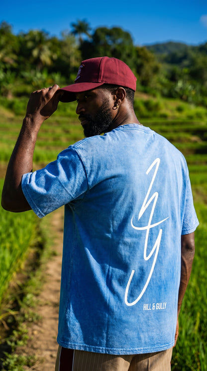 Skys Classic - (Blue & White) Tee