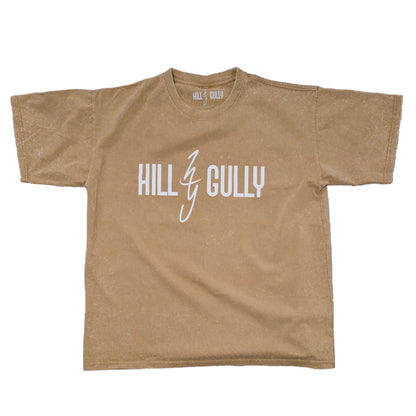 Beach Classic - (Beige & White) Tee