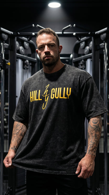 Royal Tee Classic - (black & Gold)