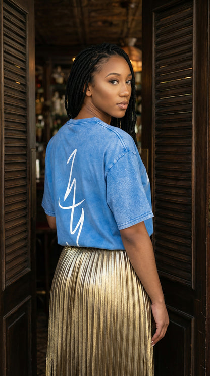 Skys Classic - (Blue & White) Tee